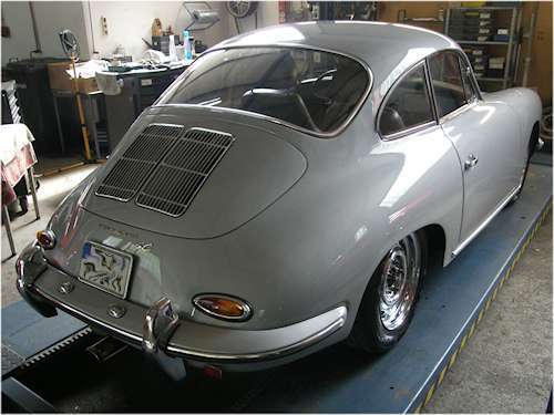 Porsche 365 after restoration